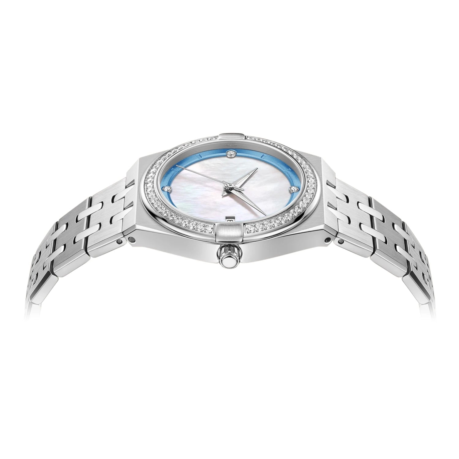 Relógio Feron Signora Feminino em Aço Prateado CIMT53