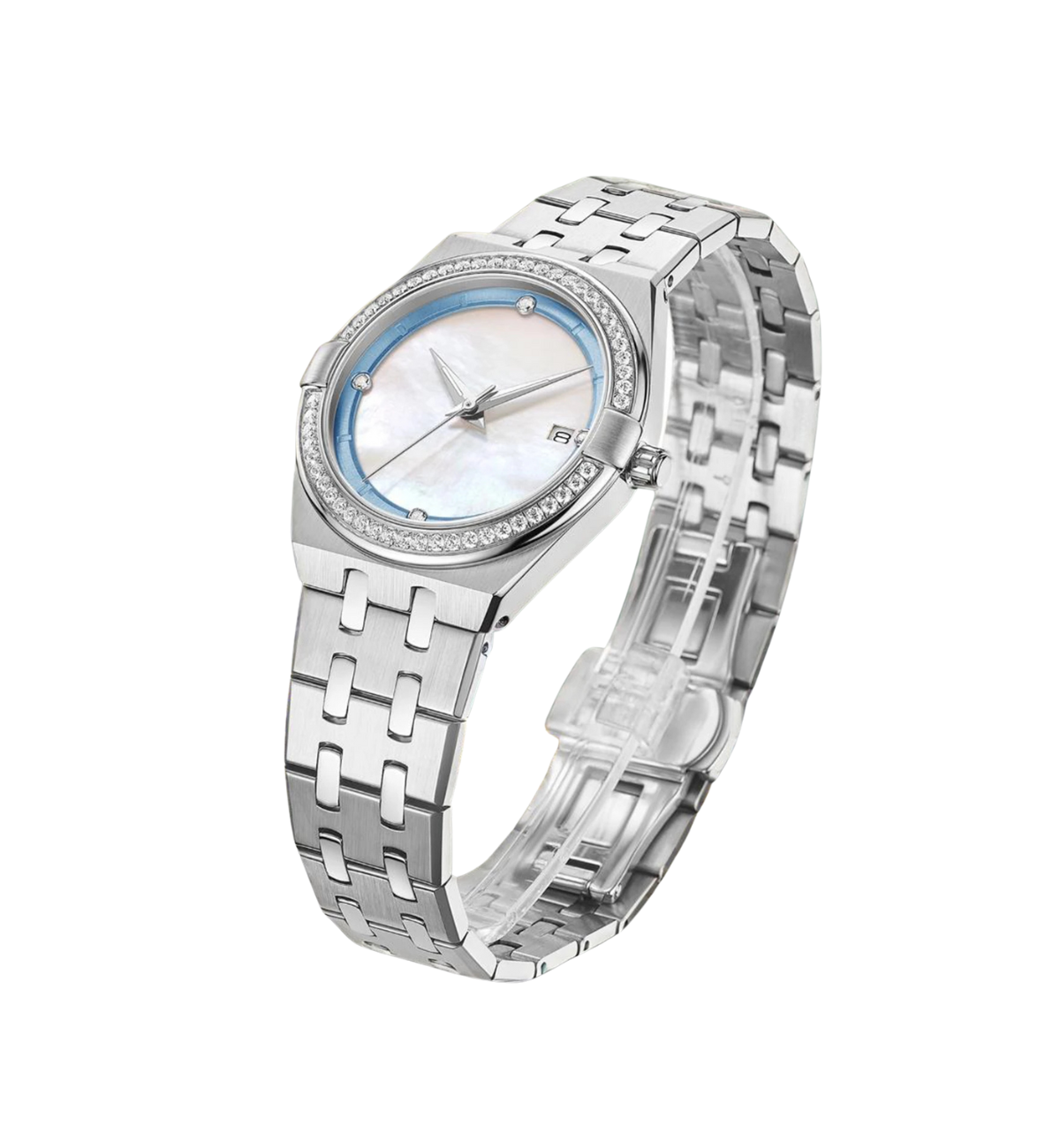 Relógio Feron Signora Feminino em Aço Prateado CIMT53